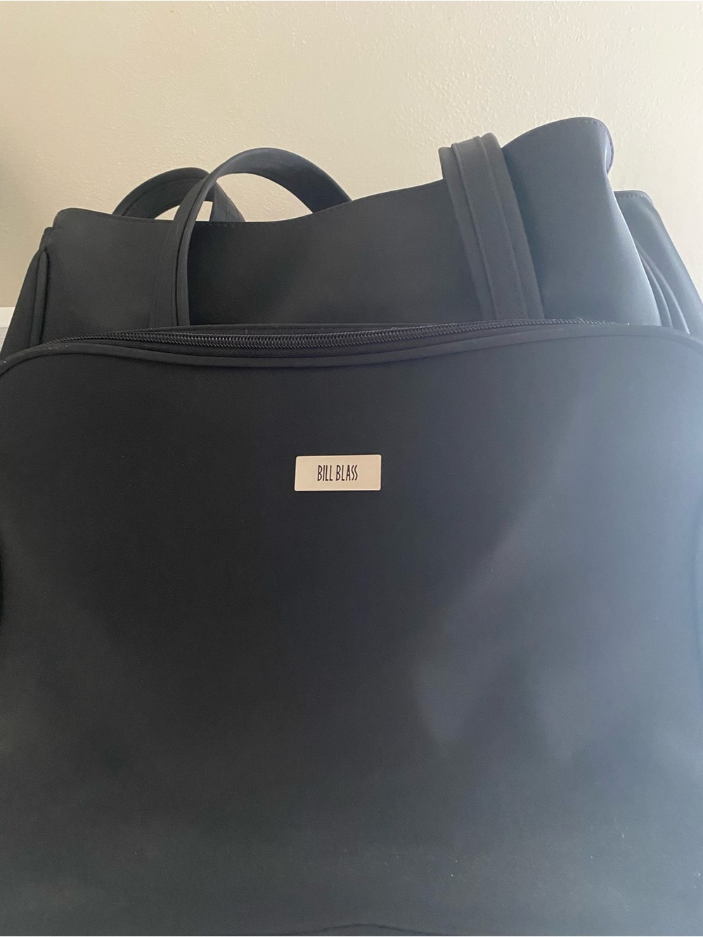 Bill Blass Black Business Work Tote Laptop Style Bag